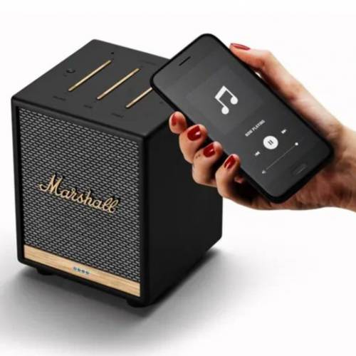 95% 新 Marshall Uxbridge Black Google speaker