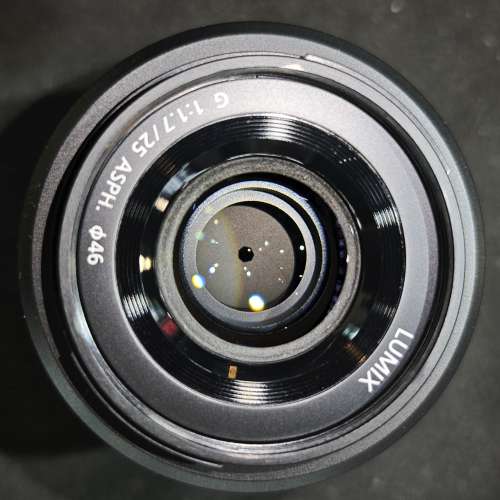 Panasonic 25/1.7 松下 樂聲 25mm 25 m43 冇盒冇單冇證有罩 鏡片通透冇花冇霉微塵 ...