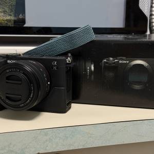 Sony A7C II 主機 + 28-60mm 變焦鏡頭套裝 /黑色 小用長放防潮箱, 保至2026年3月