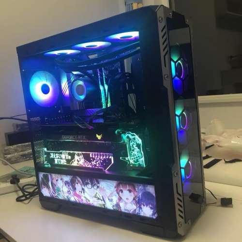 Gaming PC 電競Intel&reg; Xeon&reg; 至强 打機/剪片電腦主機，高配 512G SSD固態高速硬...