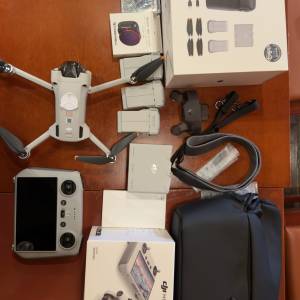 DJI mini3pro rc mon flymore combo set & freewell filters