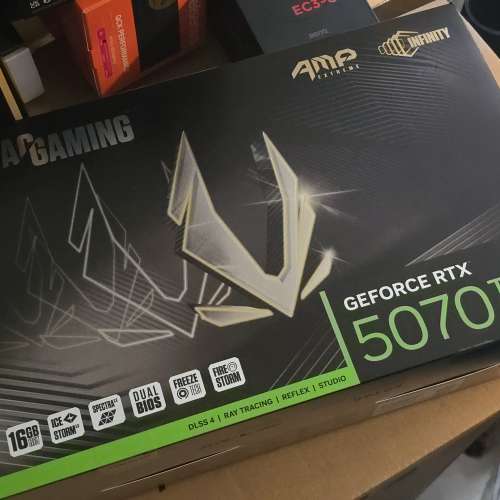 售ZOTAC RTX 5070 Ti AMP Extreme INFINITY