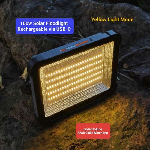 優質LED强光燈.可USB充電.多模式操作.多功能.LED Floodlight. Rechargeable via USB-C