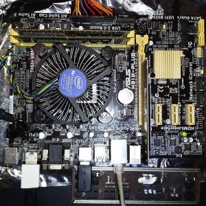 ASUS H81M-PLUS + i5-4460 + 8GB RAM
