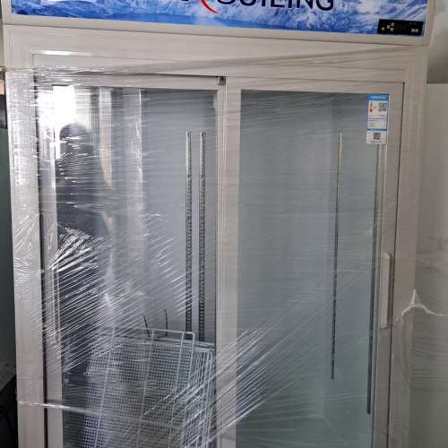 SUILING 雙門展示玻璃汽水雪櫃