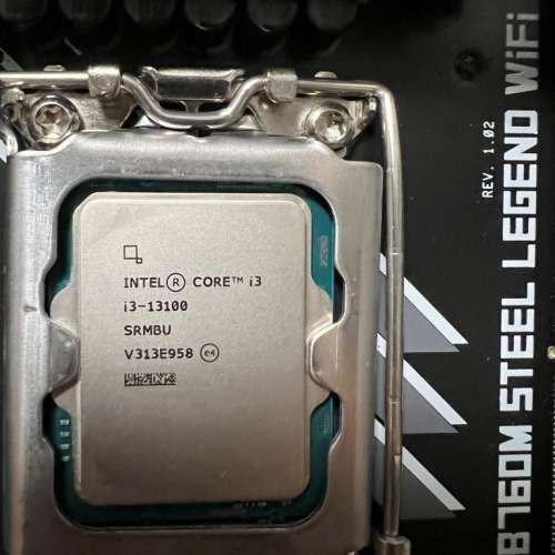 i3-13100 / DDR5 32gb / Asrock B760M Steel Legend WiFi