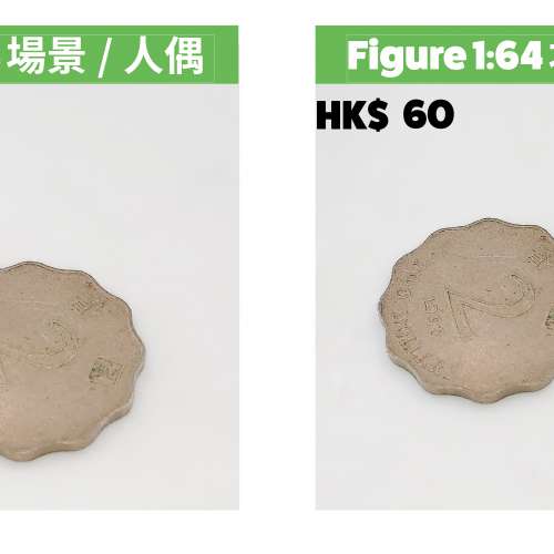 1:64 微型人偶系列，搭配港式場景、車仔檔、茶餐廳，讓你的 diorama 活起來！