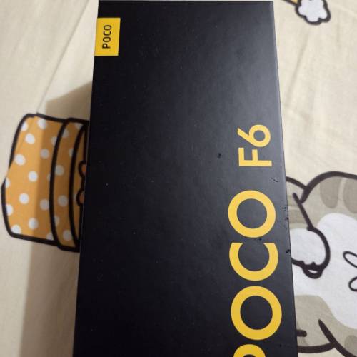 POCO F6 12GB Ram + 512GB ROM Black