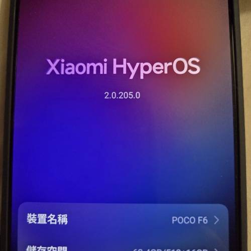 POCO F6 12GB Ram + 512GB ROM Black