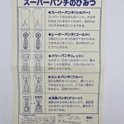 幪面超人 SUPER 1 日版超合金 Popy GB-31