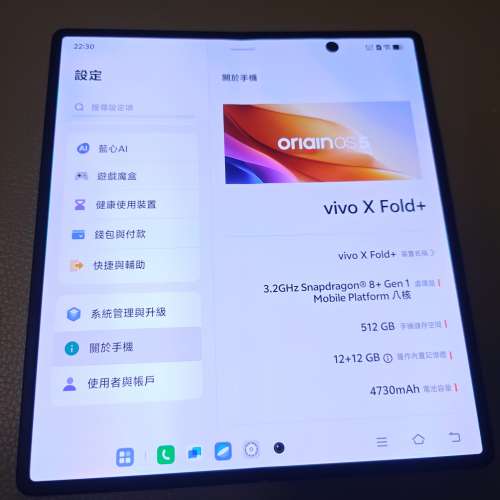 Vivo X fold+(12+512)99新留意內文
