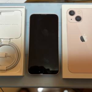新淨粉紅色 iPhone13 mini 256Gb 電量88%