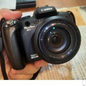 Canon sx1 20x 光學，9成多新，送靚4粒2A電試