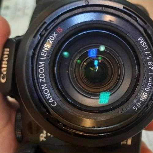 Canon sx1 20x 光學，9成多新，送靚4粒2A電試