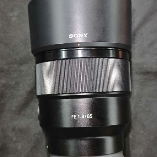 sony 85/1.8 FE 索尼 85mm 85 全畫幅 有罩有盒冇單 鏡片完美 功能全正常 98%以上新