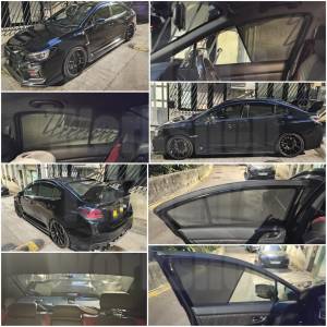 Subaru IMPREZA WRX STI 全車磁石濾光窗網太陽擋