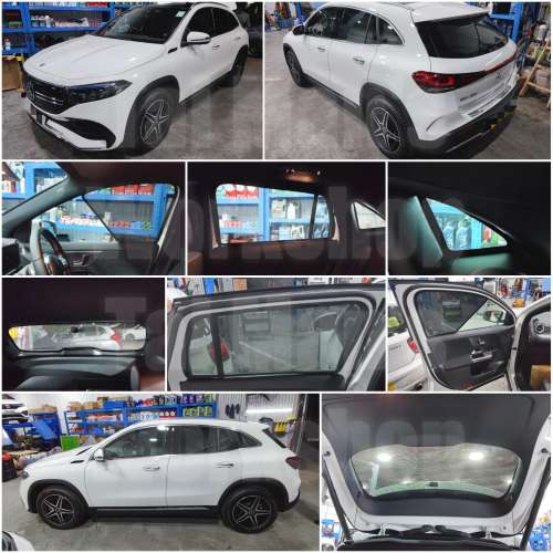 BENZ EQA GLA 全車磁石濾光窗網太陽擋