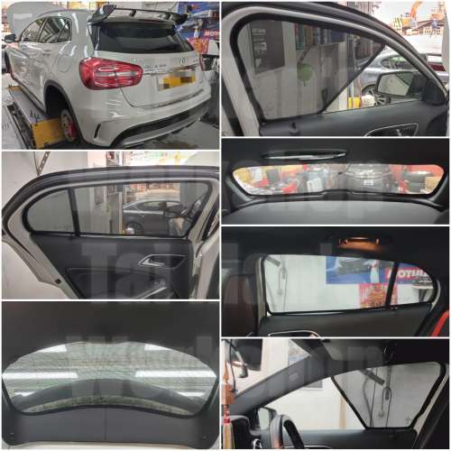 BENZ EQA GLA 全車磁石濾光窗網太陽擋
