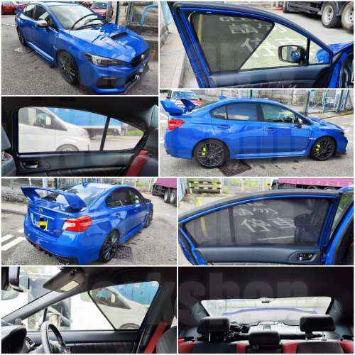 Subaru IMPREZA  WRX STI 全車磁石濾光窗網太陽擋