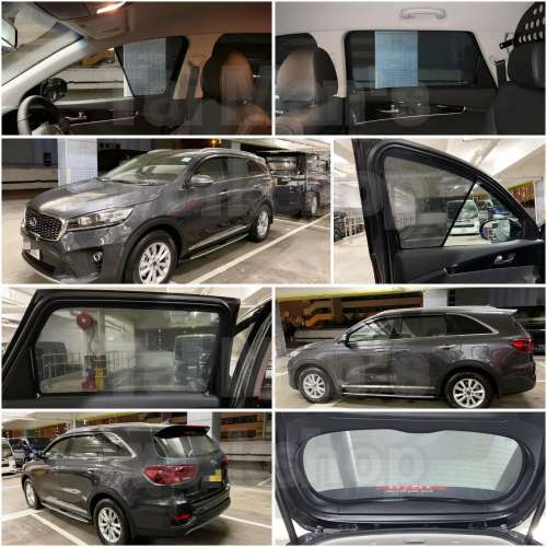 KIA SORENTO 全車磁石濾光窗網太陽擋