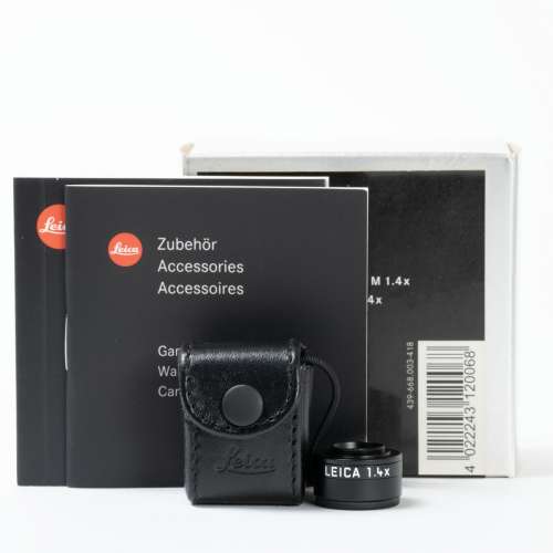 || TWO Leica Viewfinder Magnifier M 1.4x - 12006, full packing from $2000 ||