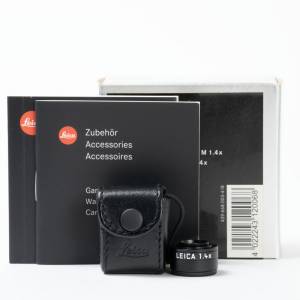|| TWO Leica Viewfinder Magnifier M 1.4x - 12006, full packing from $2000 ||