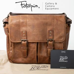 || Nikon 100th Anniversary Premium Leather Bag, Like new ||