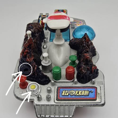 歸零實驗者 0-tester 指令基地 popy PA-32 超合金當時物