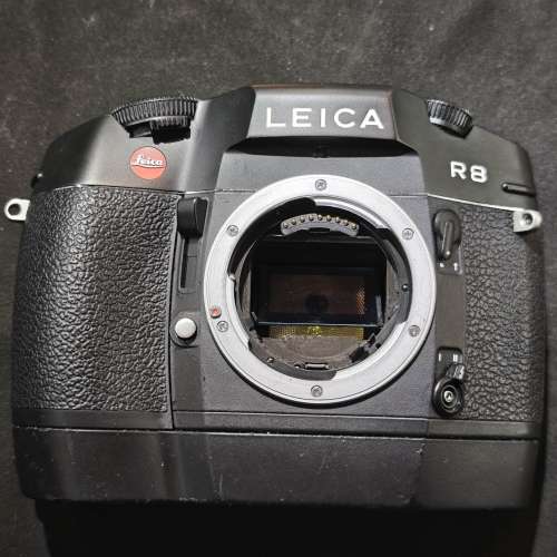 leica R8 徠卡 機身 連電子菲林 顯示後背 連 電池底座 14209 90%以上新 功能全正常 ...
