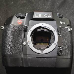 leica R8 徠卡 機身 連電子菲林 顯示後背 連 電池底座 14209 90%以上新 功能全正常 ...