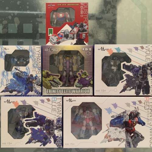 99% 新鐵工廠 IRON FACTORY  IF-EX 铁工广 （ 20R全新）可以散賣