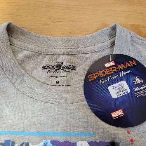 全新 Spider-Man T恤 中碼 Size M