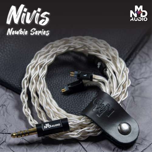 Nivis 凝雪 單晶銅鍍銀 耳機升級線 (MMCX / 2 pin -- 2.5 / 3.5 / 4.4) 包保養