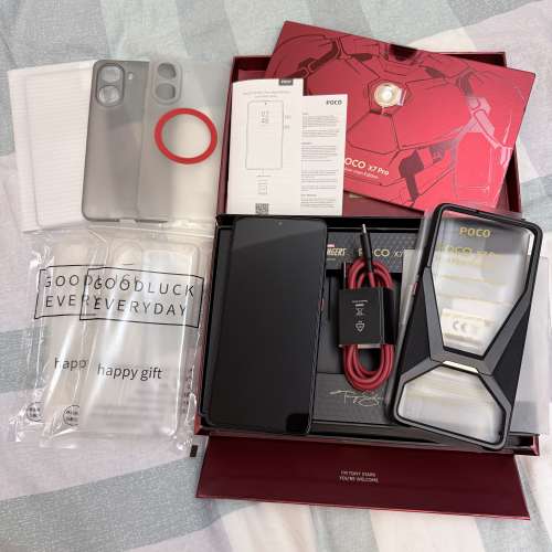 Poco X7 Pro IRON MAN 鋼鐵人限定版 港行 12+512GB