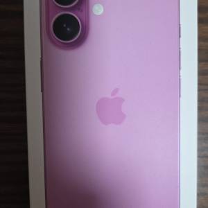 Iphone 16 256GB 港行粉紅色連盒