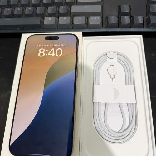 Apple iPhone 16 pro max 512 金色