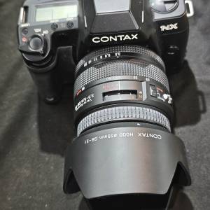 Contax NX  + 28-80 康泰時 28mm 80mm 28 80 機98%new 快門運作正常 視窗清晰 內倉...