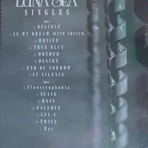 Luna Sea Singles日版CD / Luna Sea Never Sold Out日版雙CD