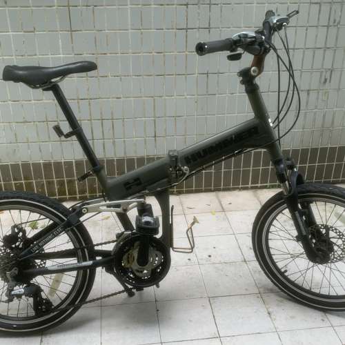 正品 HAMMER 20" 軍綠色 24 Speed Disc Brake Folding Bike 24速 碟剎摺合單車 HK$...