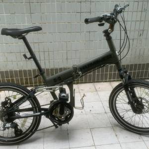 正品 HAMMER 20" 軍綠色 24 Speed Disc Brake Folding Bike 24速 碟剎摺合單車 HK$...