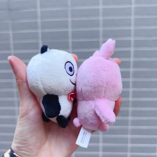 日本西村裕二熊貓公仔掛飾 西村裕二愛情兔 戀愛兔 外遇兔 love rabbit