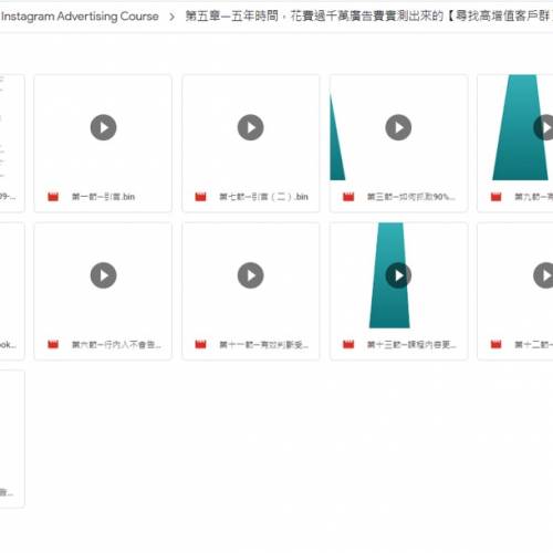 【千萬實戰級 FBIG廣告投放大師課程 Facebook _ Instagram Advertising Course】