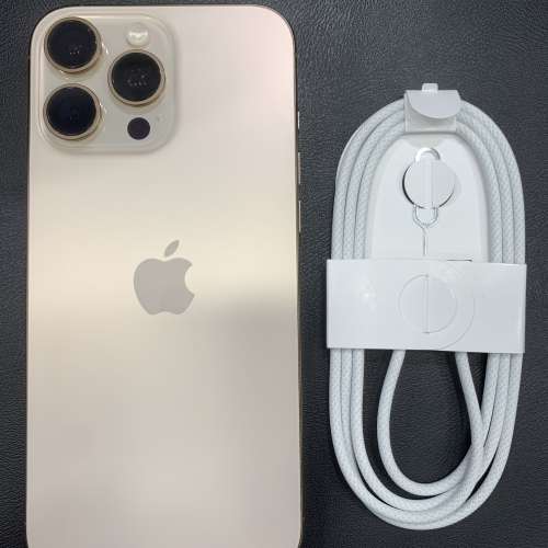 99%New iPhone 16 Pro Max 512GB 沙漠金色 蘋果保養至2026-5-9 電池效能100% 香港...