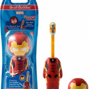 美國兒童牙刷 Brush Buddies Marvel Toothbrush-Iron Man
