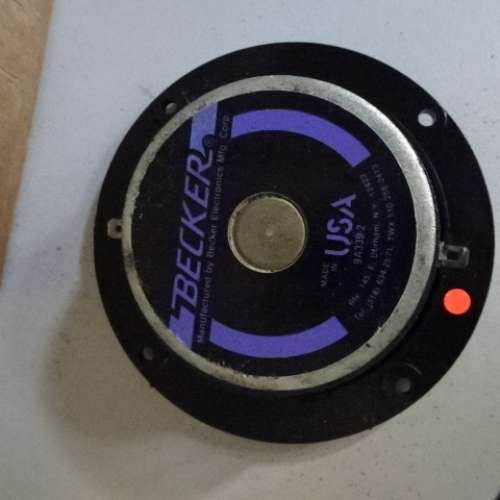 Pair of becker tweeters