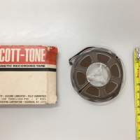 SCOTT-TONE 3" magnetic tape