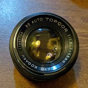 Topcor RE Auto 58mm f1.8