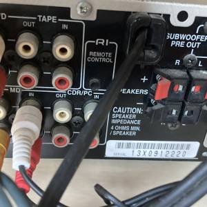 日本原裝 安橋/ONKYO R-801A Hi-Fi + Sony 音箱