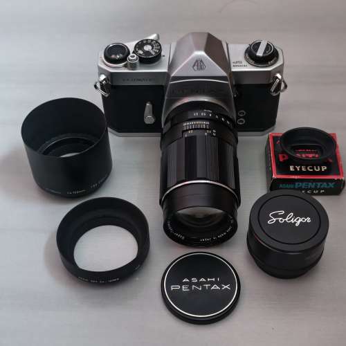 請出個價 - 舊Pentax Asahi spotmatic 相機連鏡頭