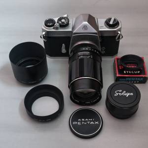 請出個價 - 舊Pentax Asahi spotmatic 相機連鏡頭